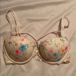 VS Pink Date Night Push Up Bra